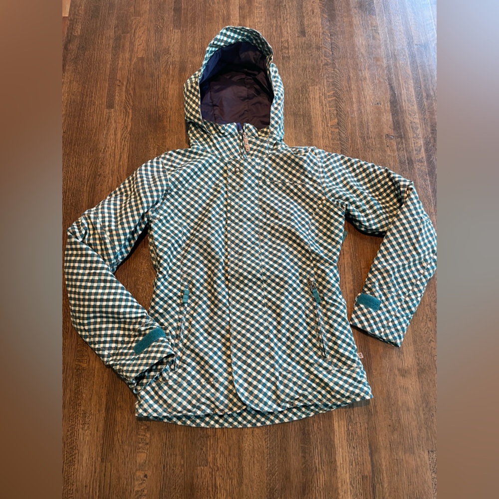 Burton Dryride Winter Coat Hood Ski Snowboard - size XS - Picture 4 of 14